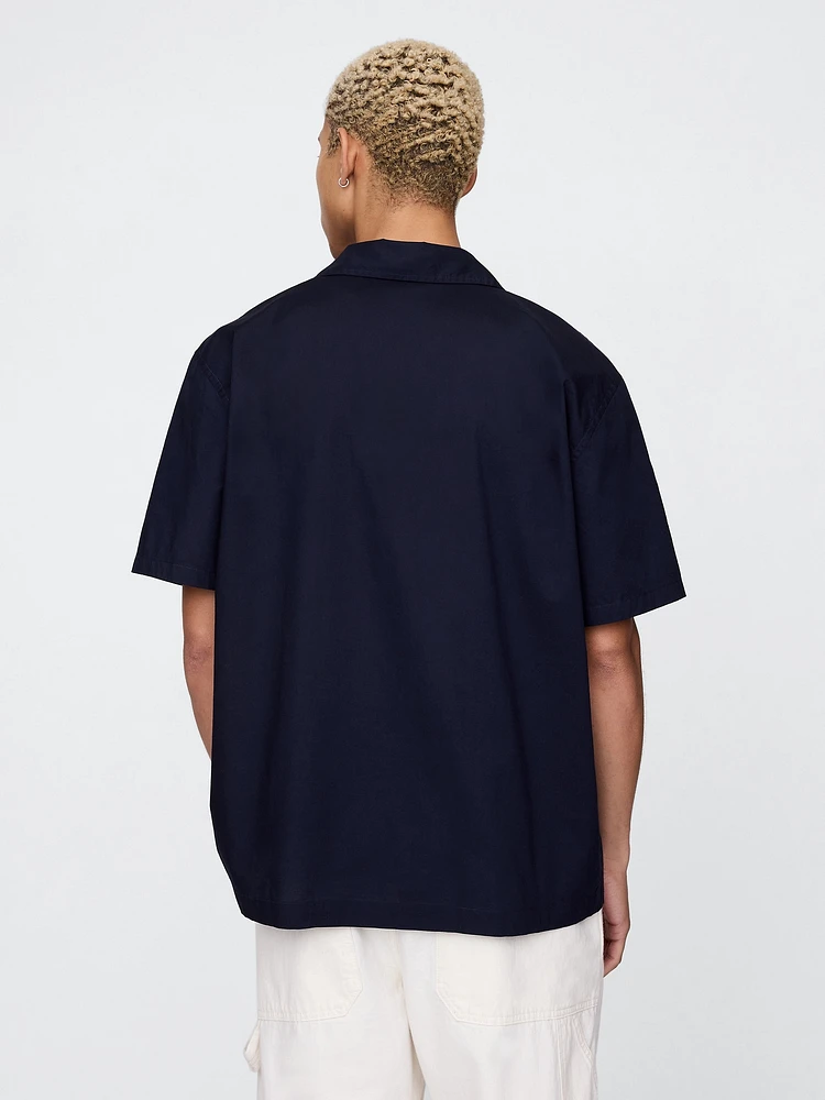 Eyelet Poplin Shirt