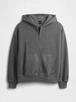 Heavyweight Oversized Zip Hoodie