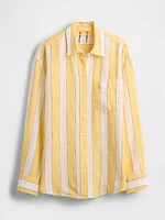 100% Linen Oversized Shirt