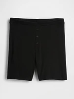 Mini Rib PJ Shorts