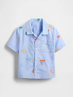 Baby & Toddler Organic Cotton Cabana Shirt