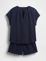 Seersucker PJ Set