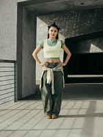 High Rise Barrel Jeans