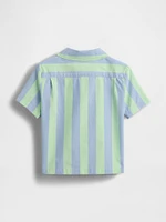 Baby & Toddler Organic Cotton Cabana Shirt