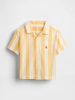 Baby & Toddler Organic Cotton Cabana Shirt