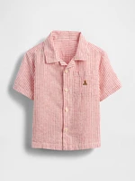 Baby & Toddler Linen-Cotton Cabana Shirt
