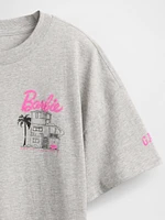 Kids Barbie Oversized Graphic T-Shirt