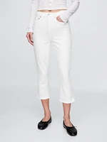 High Rise Capri Jeans