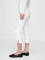 High Rise Capri Jeans
