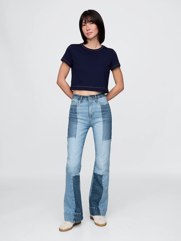 High Rise '70s Flare Jeans
