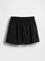 Kids Poplin Easy Cargo Shorts
