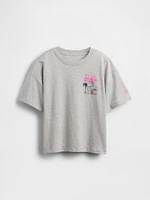 Kids Barbie Oversized Graphic T-Shirt