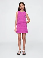 Kids Crochet Shell Tank Top