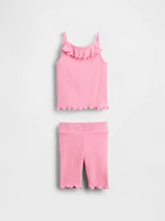 Baby & Toddler Ruffle Rib Outfit Set
