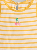 Baby & Toddler Rib Graphic Tank Top