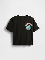 Kids Barbie Oversized Graphic T-Shirt