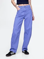 High Rise Barrel Jeans