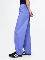 High Rise Barrel Jeans