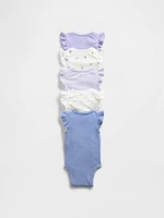 Baby First Favorites TinyRib Bodysuit (5-Pack