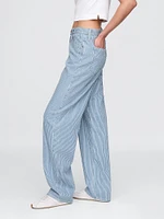 High Rise Barrel Jeans