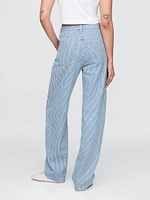 High Rise Barrel Jeans