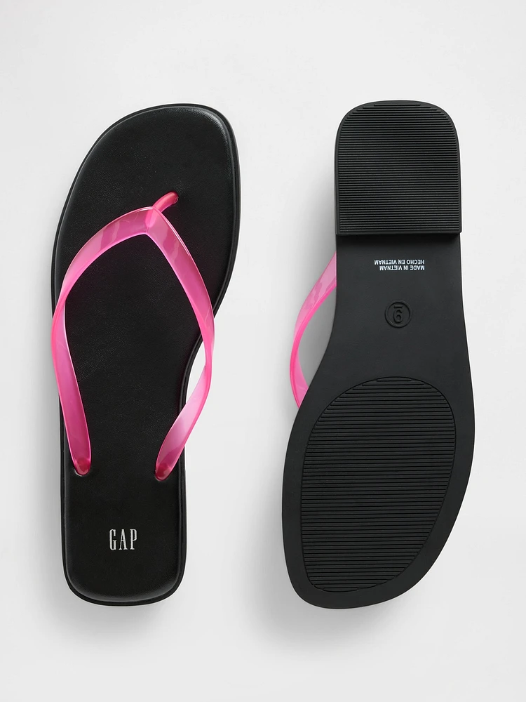 Jelly Flip Flops