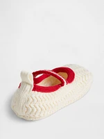 Baby Crochet Mary Jane Shoes