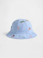 Baby & Toddler Striped Knit Bucket Hat