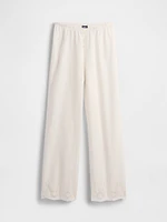 Eyelet Hem PJ Pants