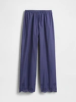 Eyelet Hem PJ Pants