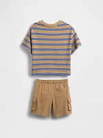 Baby & Toddler Mix Match Cargo Short Set