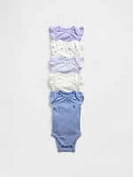 Baby First Favorites TinyRib Bodysuit (5-Pack