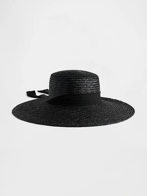 Wide Brim Straw Hat