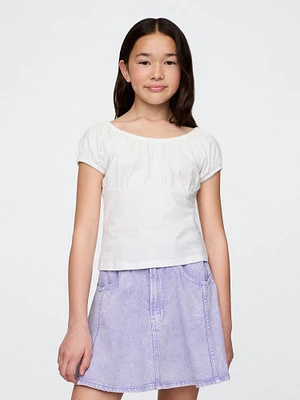 Kids Scoop Neck Top
