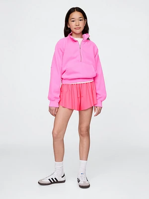 Kids Butterfly-Hem Run Shorts