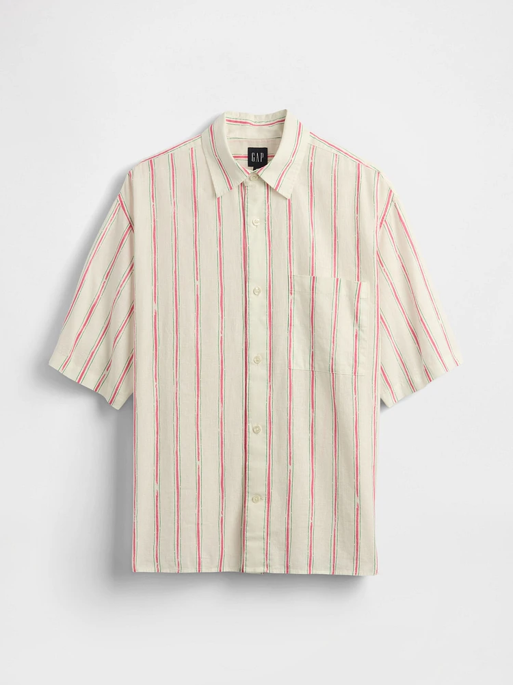 Linen-Cotton Shirt