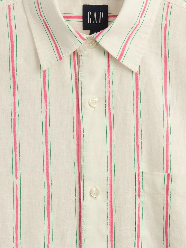 Linen-Cotton Shirt