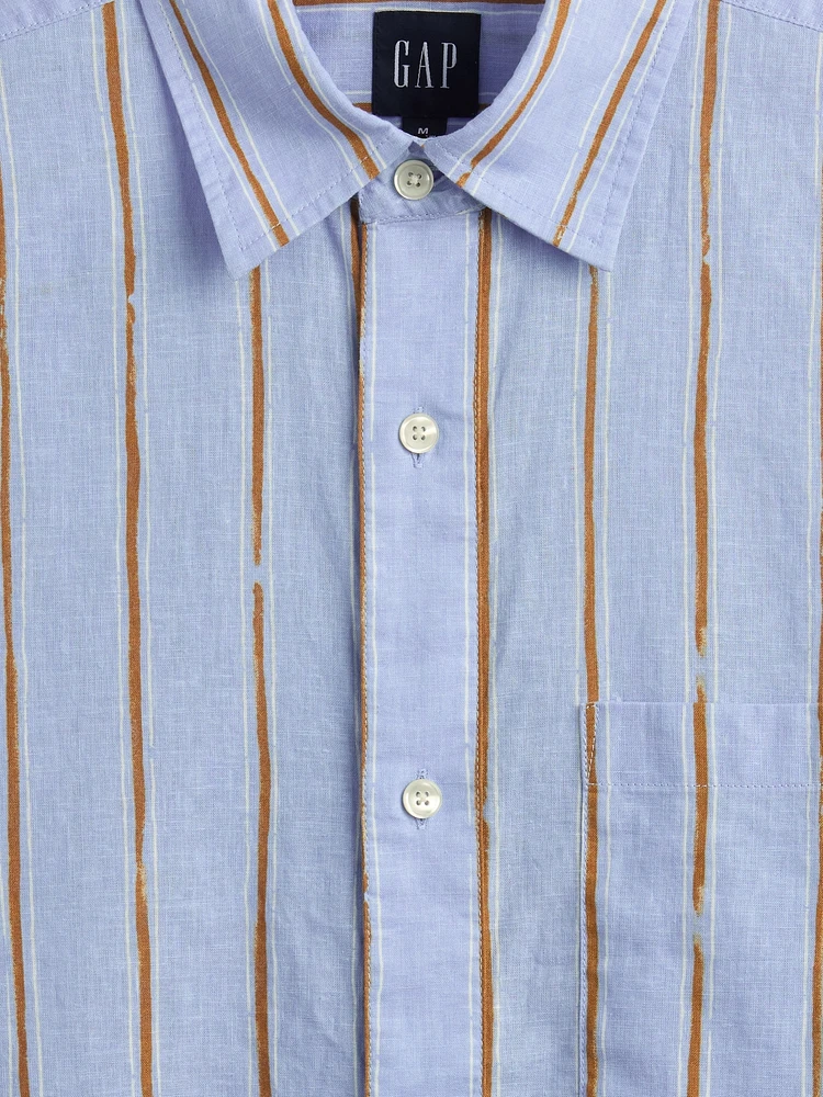 Linen-Cotton Shirt