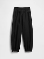 Kids Poplin Baggy Joggers