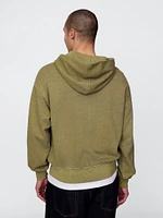 Heavyweight Oversized Zip Hoodie