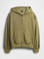 Heavyweight Oversized Zip Hoodie