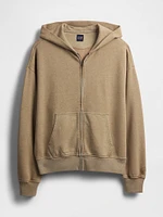 Heavyweight Oversized Zip Hoodie