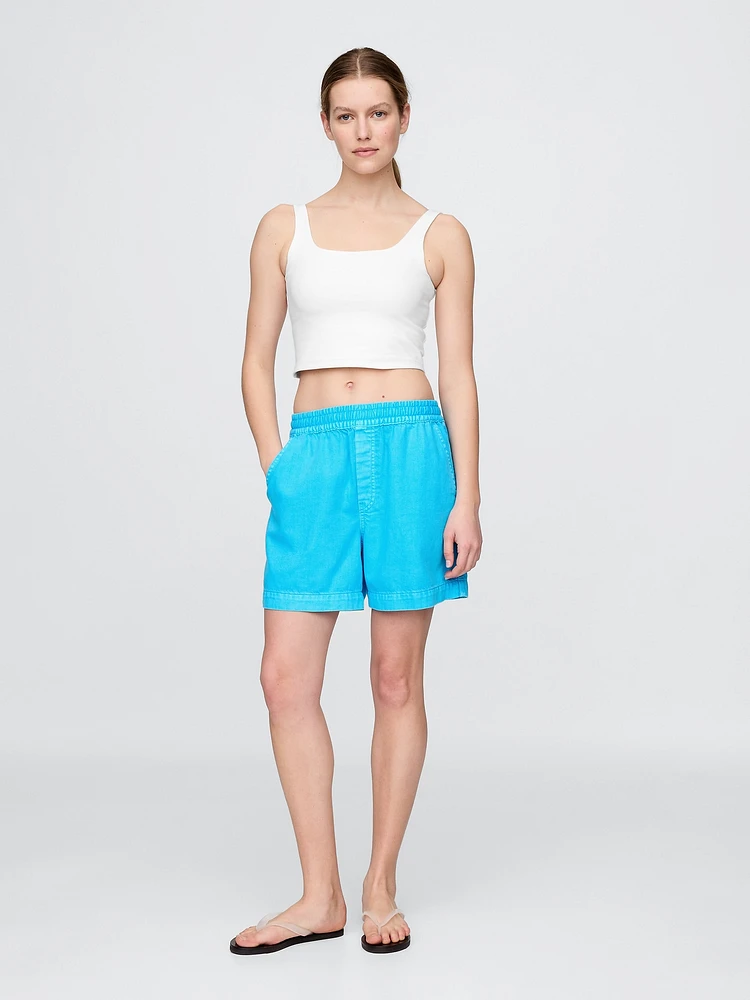 UltraSoft Denim Easy Shorts