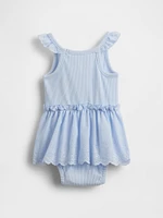 Baby Eyelet Bodysuit Dress