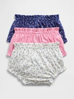 Baby First Favorites Organic Cotton Ruffle Shorts (3-Pack
