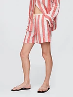 100% Linen Easy Shorts