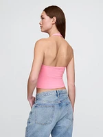 CloseKnit Cropped Halter Top