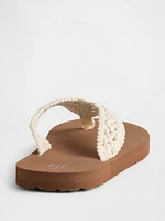 Kids Crochet Flip Flops
