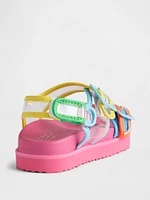 Baby & Toddler Transparent Buckle Sandals