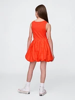 Kids Mixed Media Bubble Dress